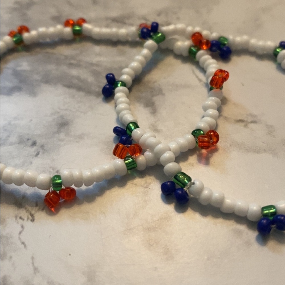 Cherry and blueberry bracelet set